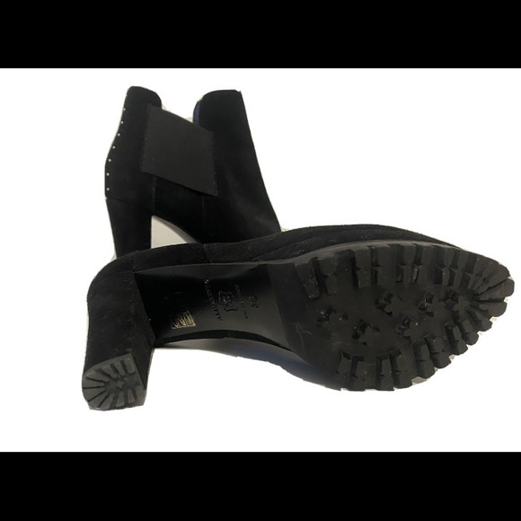 AllSaints Black Studded ankle Boot - Picture 4 of 4